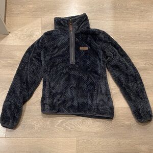 Women's Cozy Teddy Jacket in Dark Gray